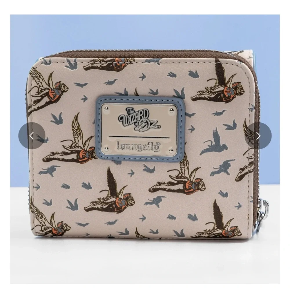 Loungefly The Wizard of Oz Flying Monkeys AOP Mini Backpack & Wallet Set